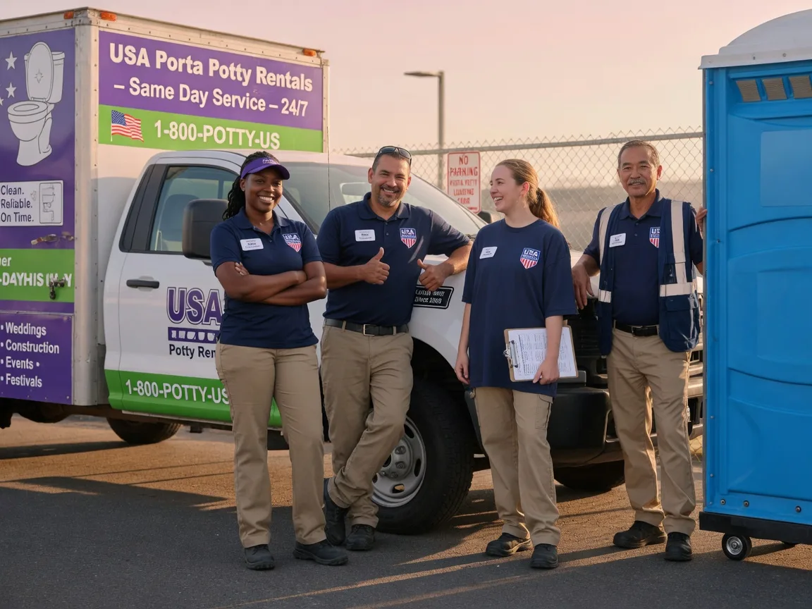 Porta Potty Rental company in Canvas, WV